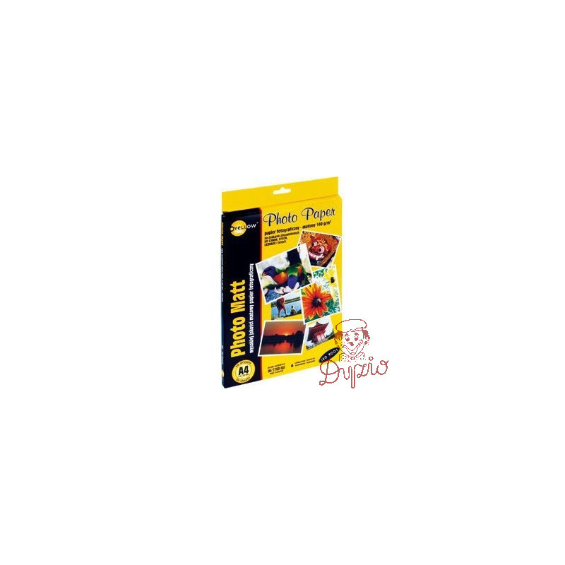 Papier foto YELLOW ONE A4 140g A50 matowy (4M140) 150-1178