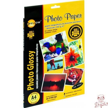 Papier foto YELLOW ONE A4 160g A20 błyszczący laser(L4G160) 150-1377