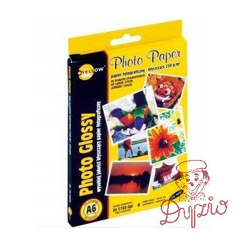 Papier foto YELLOW ONE A6 230g A20 błyszczący (6G230) 150-1182