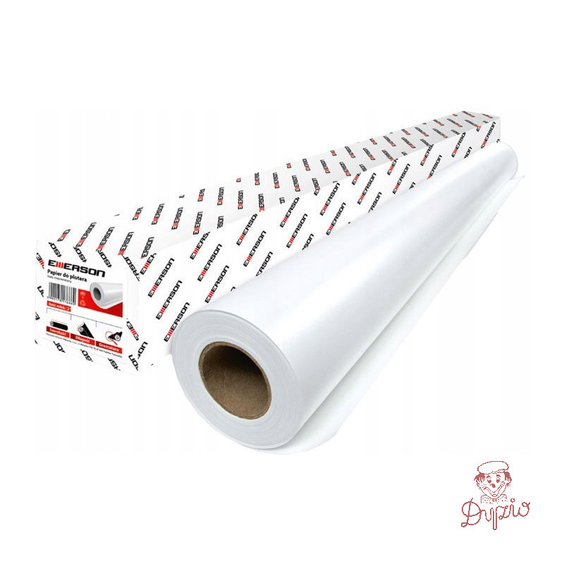 Papier ksero w roli 420x100m 80g EMERSON rx0420100wk80