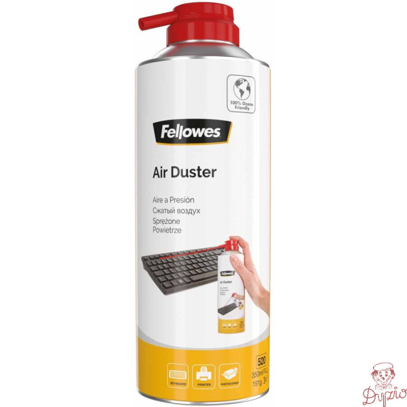 Sprężone powietrze 350ml FELLOWES bez HFC 9974905