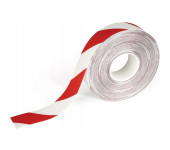 Taśma podłogowa DURALINE 50mm/30m grubość 0,7mm czerwono-biała 1726132 DURABLE