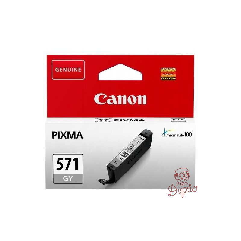 Tusz CANON (CLI-571GY/0389C001) szary 7ml/306str