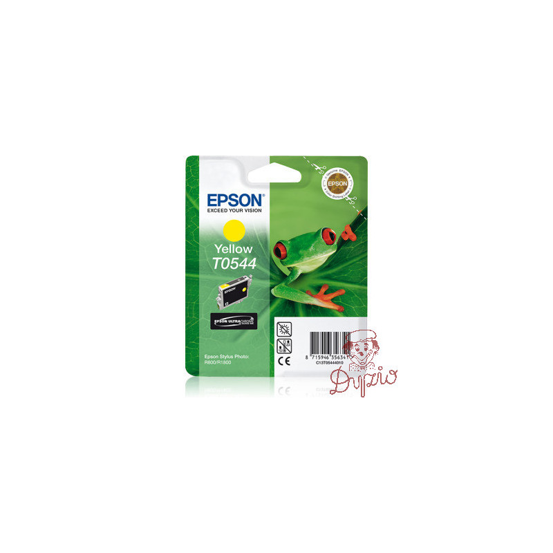 Tusz EPSON (T0544/C13T05444010) żółty 400str Stylus Photo 800/1800
