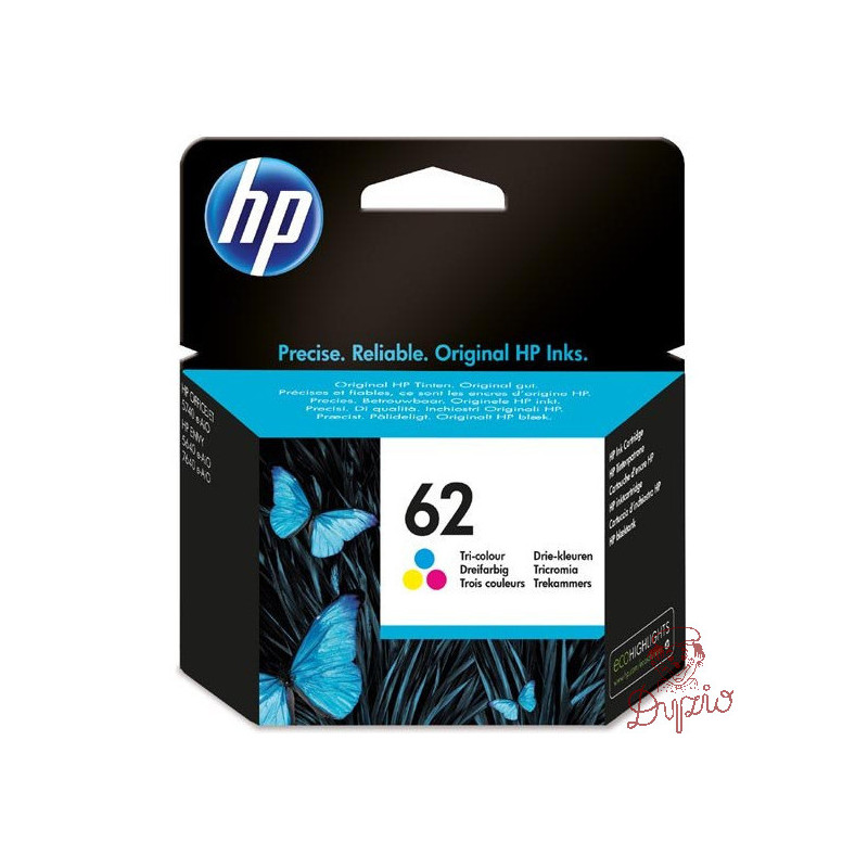 Tusz HP 62 (C2P06AE) kolor 165str/4,5ml