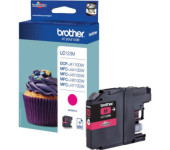 Tusz BROTHER (LC123M) purpurowy 600str