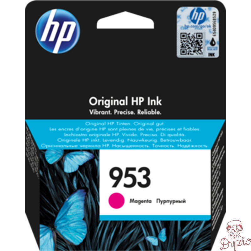 Tusz HP 953 (F6U13AE) purpurowy 700str