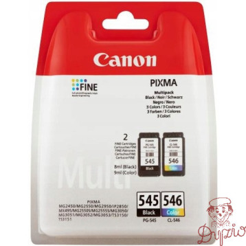 Tusz CANON (PG-545+CL-546/8287B005) czarny+kolor (2szt)