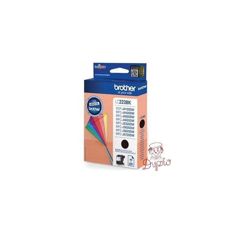 Tusz BROTHER (LC223BK) czarny 550str