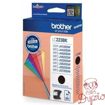 Tusz BROTHER (LC223BK) czarny 550str