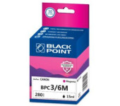 Tusz BLACK POINT (BPC3/6M) purpurowy 15ml zamiennik CANON (BCI-3M/BCI-6M) BJC3000/6000/i550
