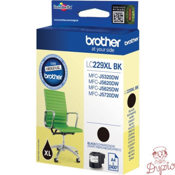 Tusz BROTHER (LC229XL-BK) czarny 1200str