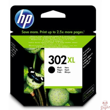 Tusz HP 302XL (F6U68AE) czarny 480str 2130/3830/3832