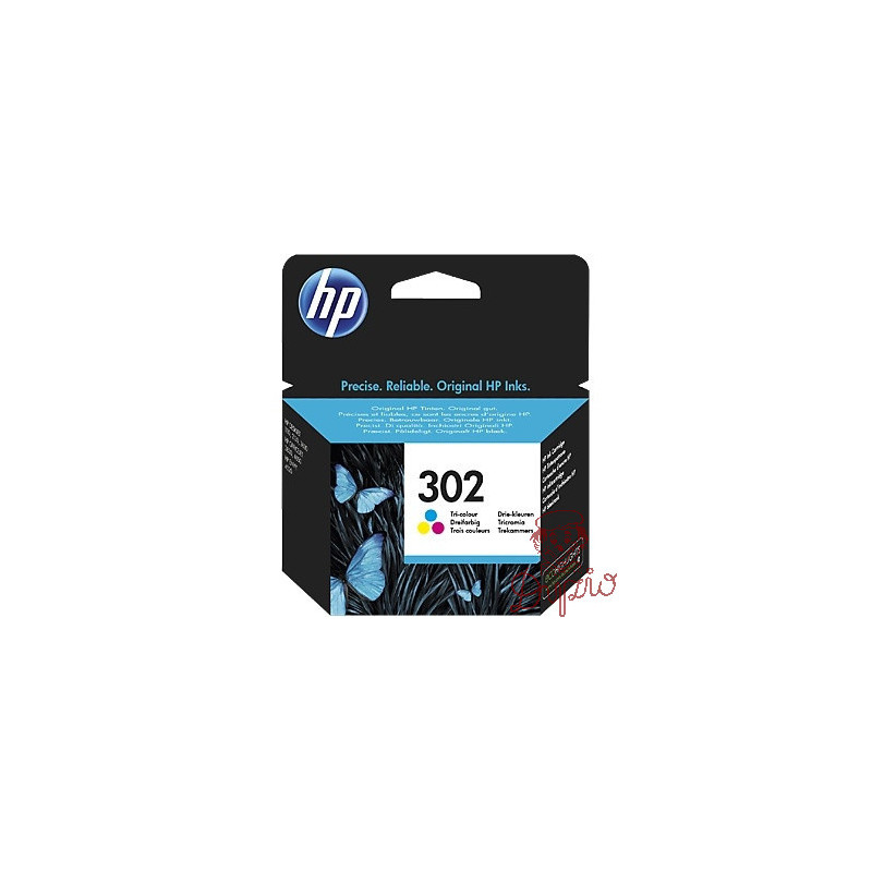 Tusz HP 302 (F6U65AE) kolor 165str