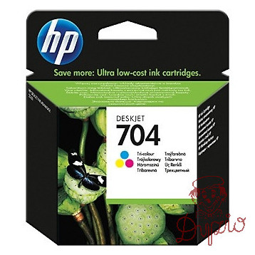 Tusz HP 704 (CN693AE) kolor 200str DeskJet 2060