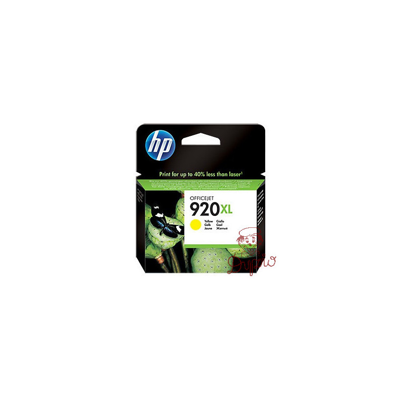 Tusz HP 920XL (CD974AE) żółty 700str Office Jet 6000/6500