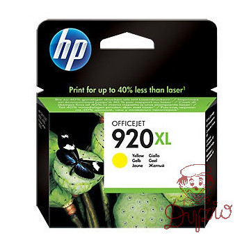 Tusz HP 920XL (CD974AE) żółty 700str Office Jet 6000/6500