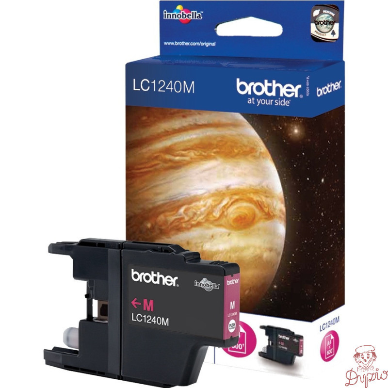 Tusz BROTHER (LC1240M) purpurowy 600str MFCJ6910DW