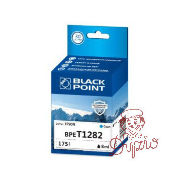 Tusz BLACK POINT (BPET1282) niebieski 8ml zamiennik EPSON (T1282/C13T12824012) S22/SX125/SX425W