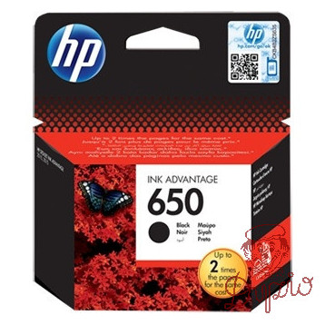 Tusz HP 650 (CZ101AE) czarny 360str 1015/1515/2515/3515/3545/4515