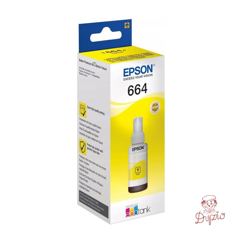 Tusz EPSON (T6644/C13T66444A) żółty 6500str/70ml