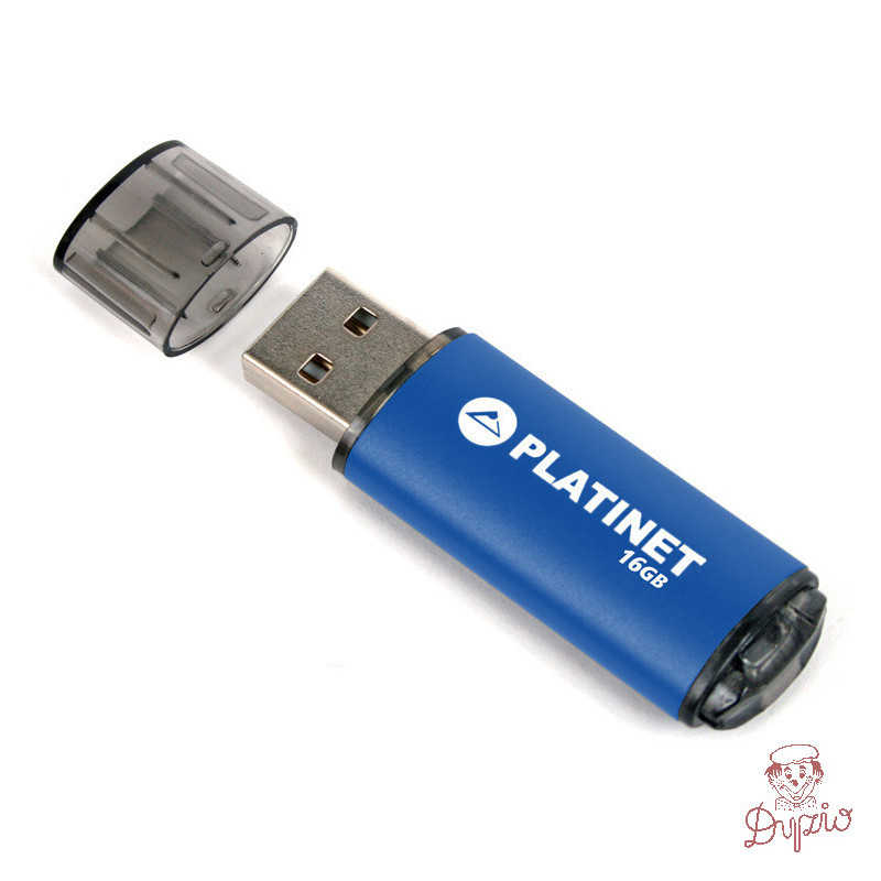 Pamięć USB-A 16GB PLATINET X-DEPO USB 2.0 niebieski (42173)
