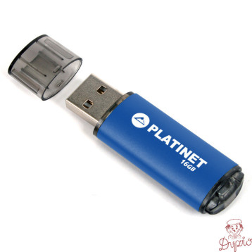 Pamięć USB-A 16GB PLATINET X-DEPO USB 2.0 niebieski (42173)