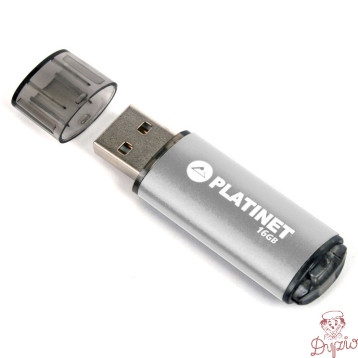 Pamięć USB-A 16GB PLATINET X-DEPO USB 2.0 srebrny (42175)