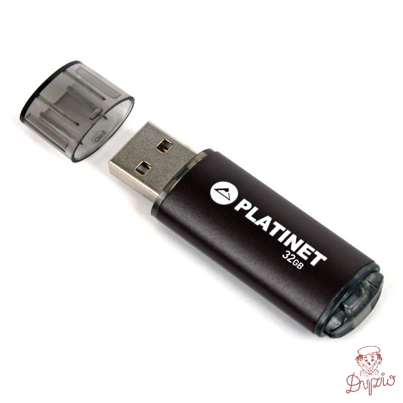 Pamięć USB-A 32GB PLATINET X-DEPO USB 2.0 czarny (40621)