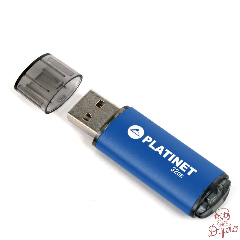 Pamięć USB-A 32GB PLATINET X-DEPO USB 2.0 niebieski (42967)