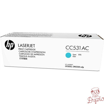 Toner HP 304A (CC531AC) niebieski 2800str korporacyjny CM2320/CP2020/CP2025