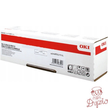 Toner OKI (45807106) czarny 7000str B412/B432/B512/MB472/MB492