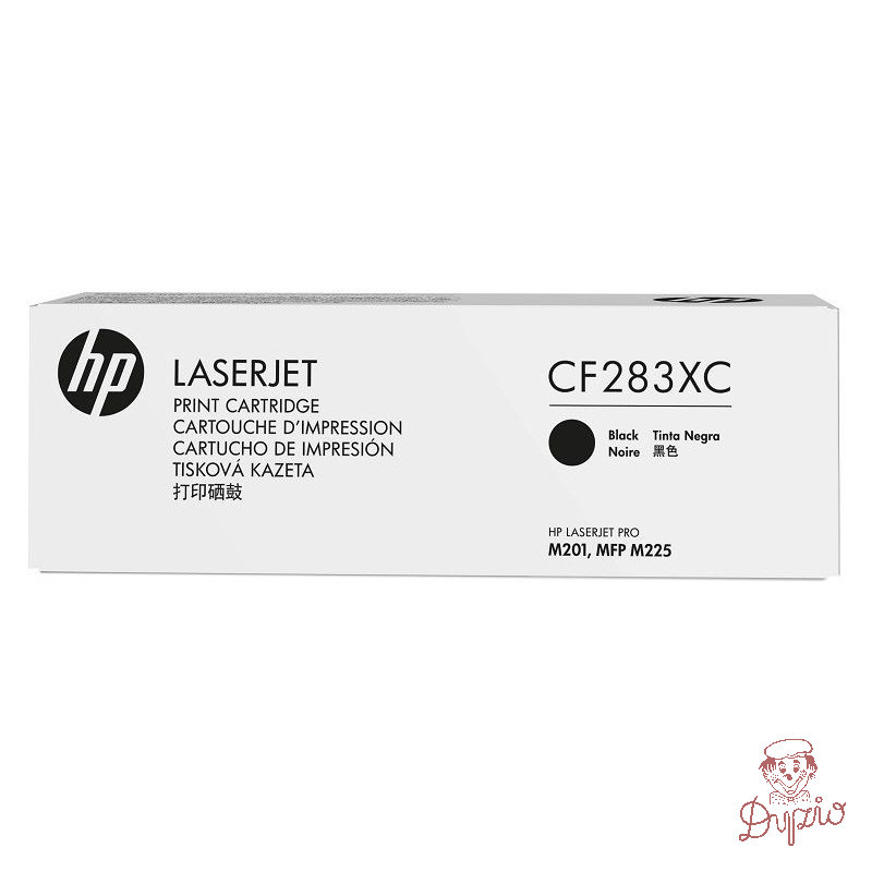 Toner HP 83X (CF283XC) czarny 2200str korporacyjny M201/M225