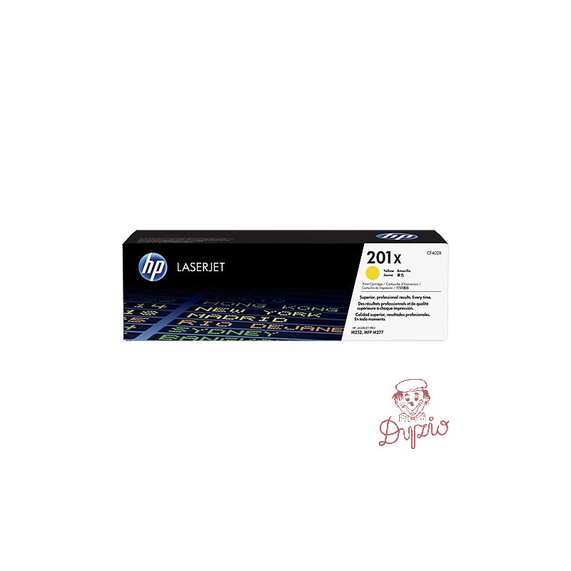 Toner HP 201X (CF402X) żółty 2300str