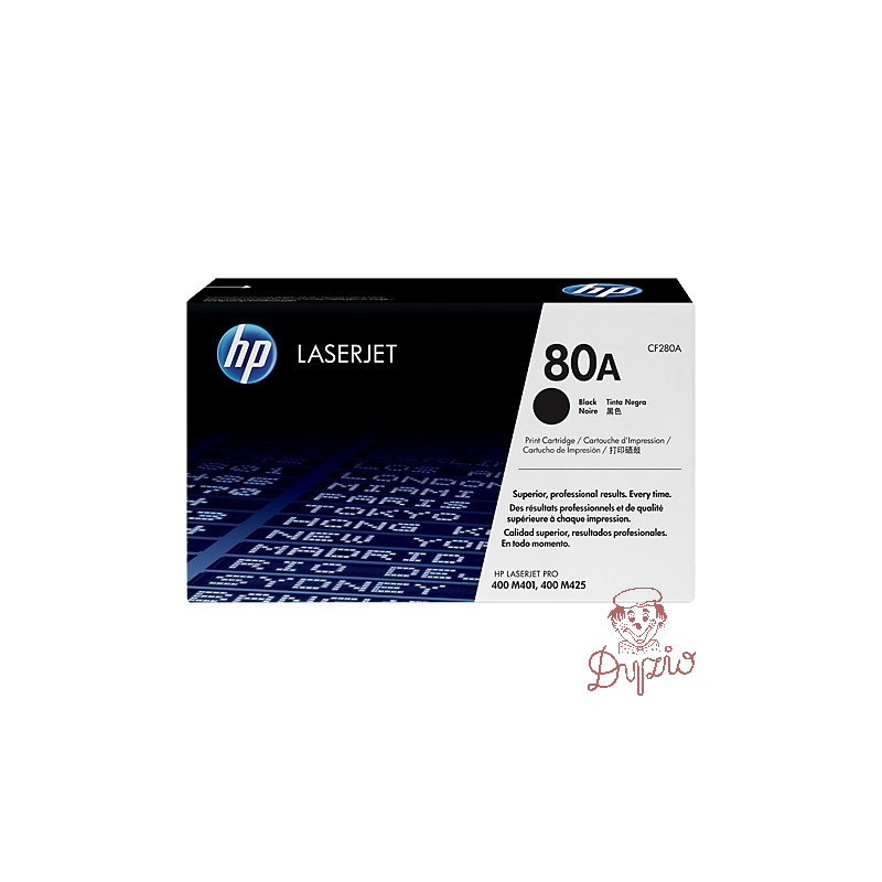 Toner HP 80A (CF280A) czarny 2700str PRO 400 M401/M425DW MFP