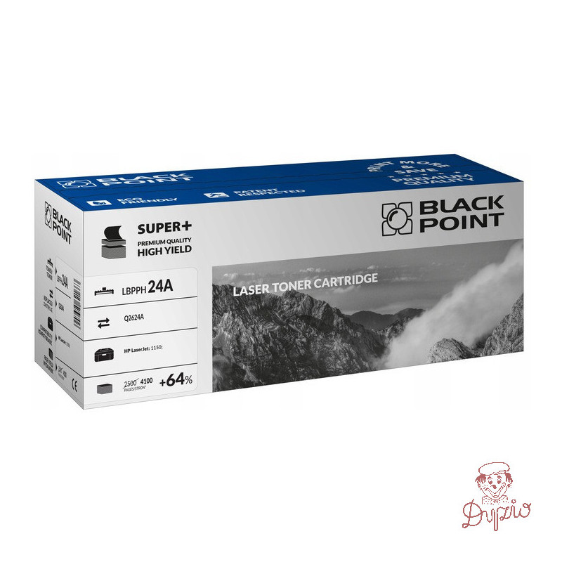 Toner BLACK POINT (LBPPH24A) czarny 4100str zamiennik HP (24A/Q2624A)