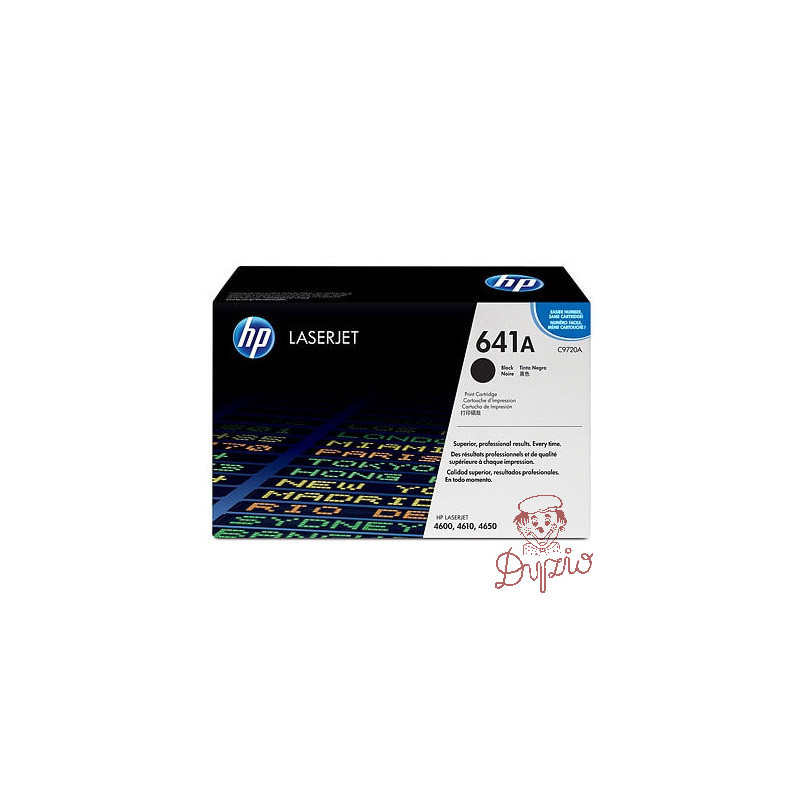 Toner HP 641A (C9720A) czarny 9000str Color LaserJet 4600/4650