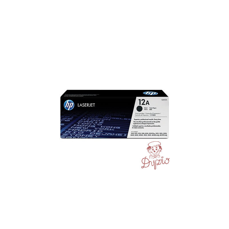Toner HP 12A (Q2612A) czarny 2000str 1010/1012/1015/1018/1020/1022