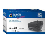 Toner BLACK POINT (LBPPH51A) czarny 8400str zamiennik HP (51A/Q7551A) LaserJet P3005/M3027mpf/M3035