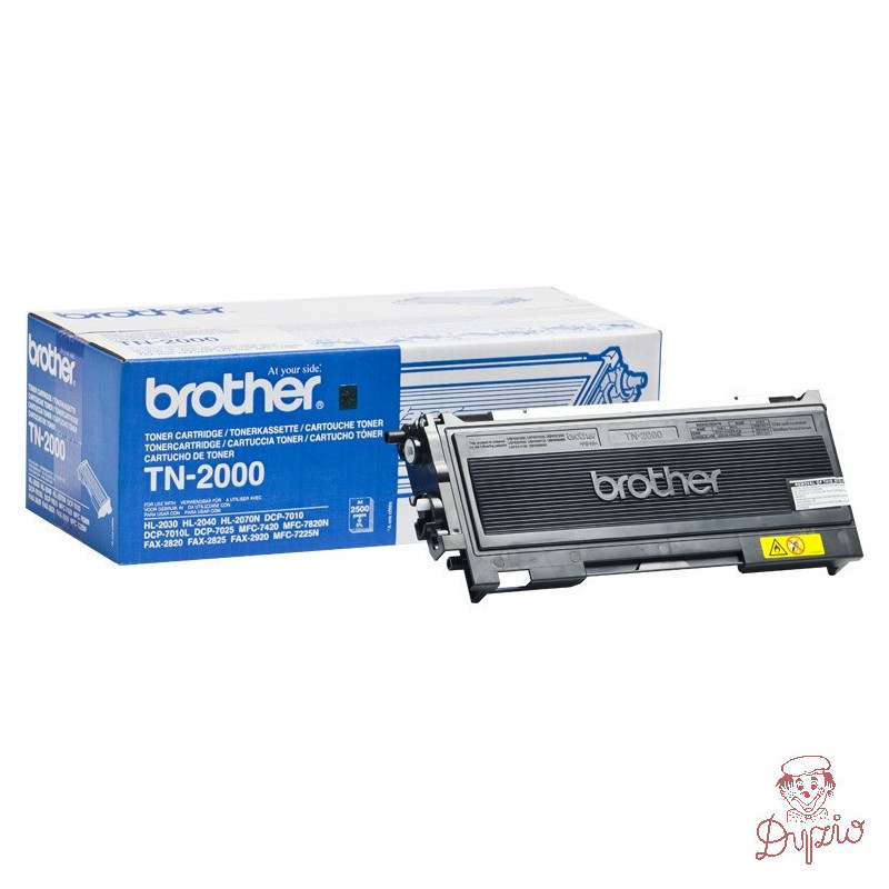Toner BROTHER (TN-2000) czarny 2500str HL2030/2040/2070N