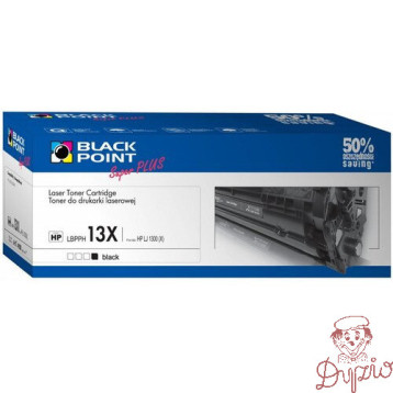 Toner BLACK POINT (LBPPH13X) czarny 4100str zamiennik HP (13X/Q2613X) LJ1300