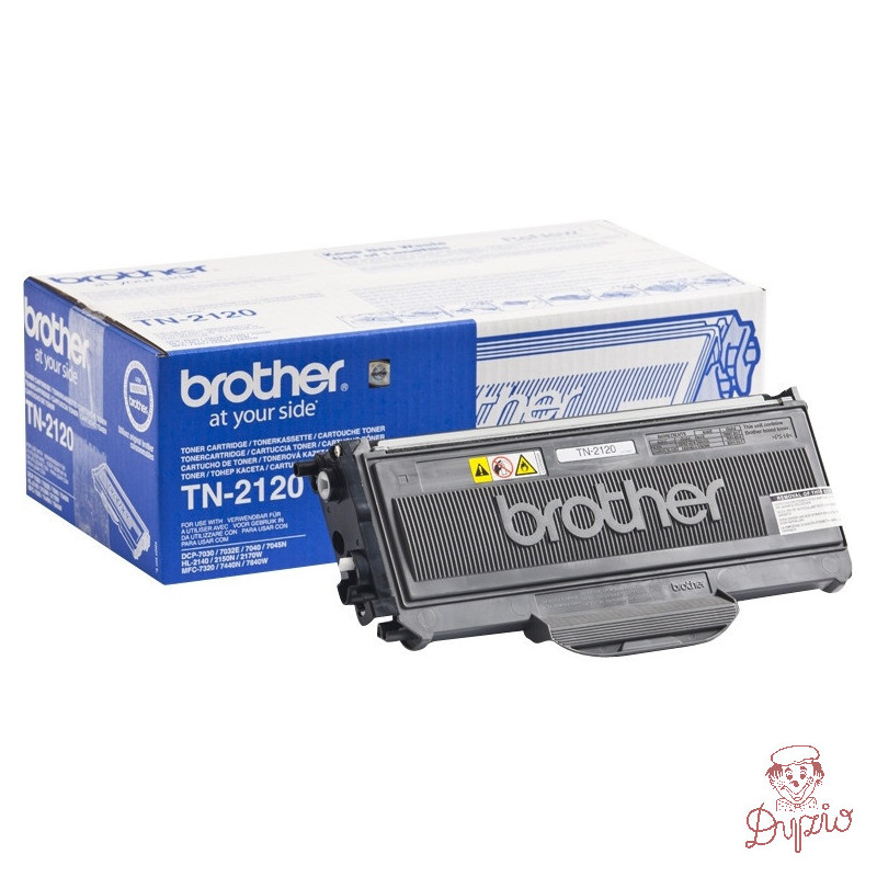 Toner BROTHER (TN-2120) czarny 2600str DCP-7030/HL-2140/MFC-7320