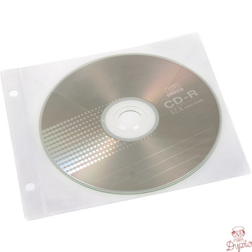 Koszulki groszkowe na płyty CD DVD 10 sztuk ET-18 BIURFOL