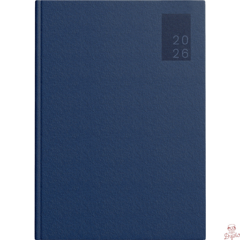 Kalendarz A5 dzienny granatowy BASIC 2026r 400204118 TOP 2000