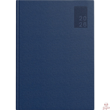 Kalendarz A5 dzienny granatowy BASIC 2026r 400204118 TOP 2000