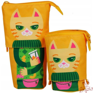 Piórnik saszetka wysuwana COOL GANG KITTY + gratisy HA 2216 0810-CG06P1 Happy Color