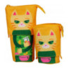 Piórnik saszetka wysuwana COOL GANG KITTY + gratisy HA 2216 0810-CG06P1 Happy Color