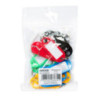 Zawieszka do kluczy mix kolorów (20szt.) 50x20mm 19112019-99 OFFICE PRODUCTS