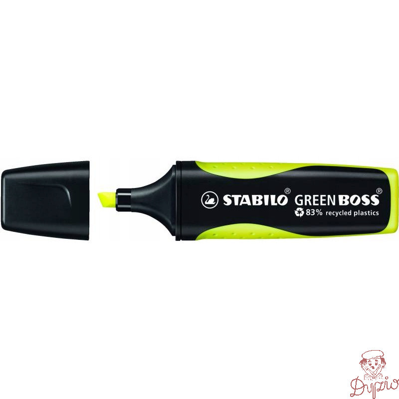 Zakreślacz STABILO GREEN BOSS 6070/24 żółty