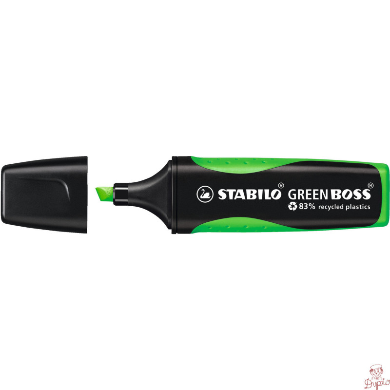 Zakreślacz STABILO GREEN BOSS 6070/33 zielony
